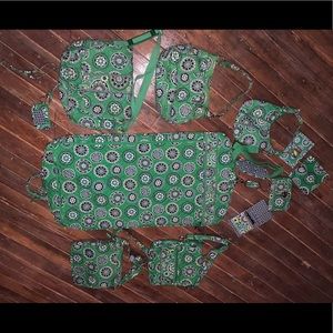 Vera Bradley green cupcake bundle